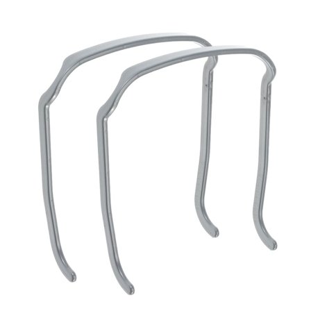 2 KPL Invisible Hair Hoop Paksu Kihara Hiusvanteet HOPEAA