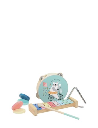 Vilac Musical Instruments - 4 Different - Multi/patterned - ONE SIZE