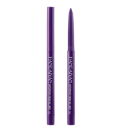 Lila Eyeliner Pennor, Vattentät Kladdfri Infällbar Håller 24h +, Högpresterande Överförings- och Kladdfri Eyeliner, Livfull Eyeliner Penna