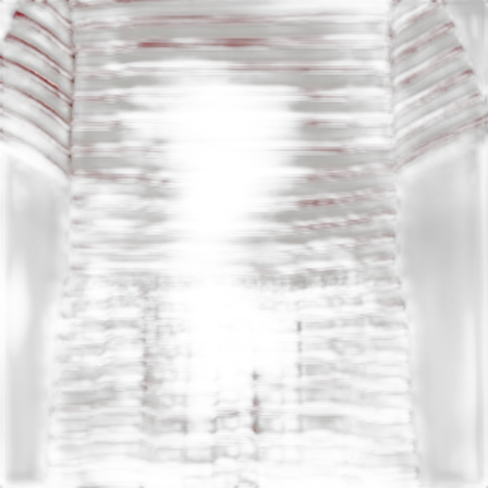 Randig kortärmad tröja med volang