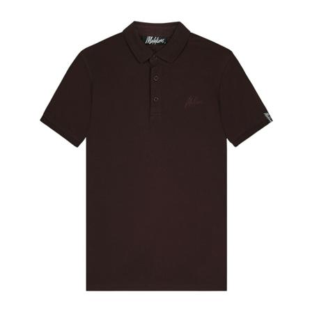 Malelions, Polo Shirts Bruin, Heren, Maat:XS