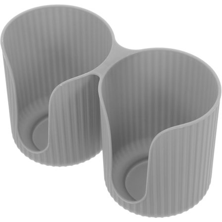 Grå Koppholder Bar Organizer Kopptilbehør Organizer Skrivebord Koppholder Husholdnings Koppholder