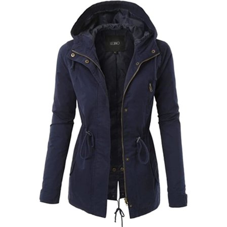 Rea på damkappor och jackor. Fashion Dam långärmad T-shirt höstgåva