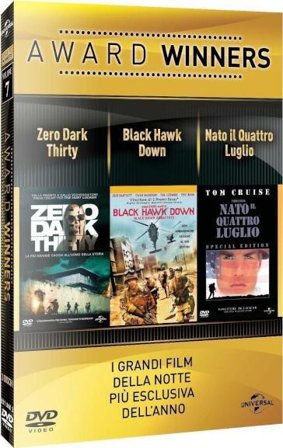 Zero Dark Thirty / Black Hawk Dawn / Nato Il 4 Luglio - Oscar Collection (3 Dvd)