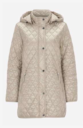 Cellbes of Sweden - Quiltet jakke i beige til damer i størrelse 34/36