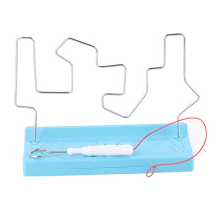 Elektrisk stød legetøj til børn, elektrisk berørings labyrint spil, sjovt spil til fester for børn, voksne, børn, studiematerialer, legetøj