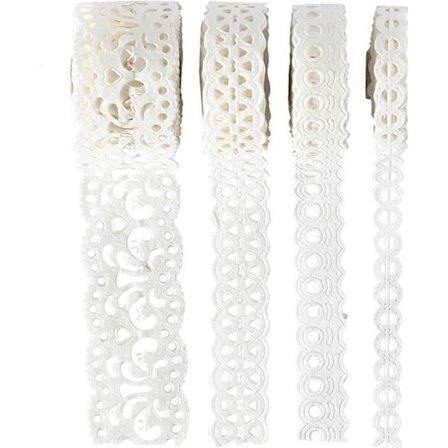 Förförisk spetspapperstejp - perfekt för gör-det-själv hantverk. ref 28024