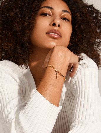 Pilgrim Ronja Bracelet - Gold - ONE SIZE