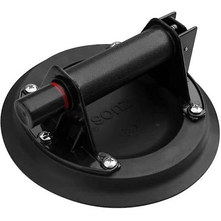 8" Vakuumsugkopp i glas, tunga sugkoppar med vakuumlyfthandtag för granit