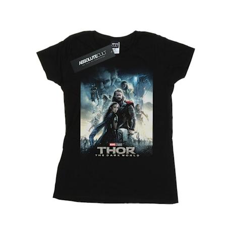 Marvel Studios Dam/Damer Thor The Dark World Poster Bomull Black L