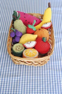 Hekleoppskrift Frukt - Järbo