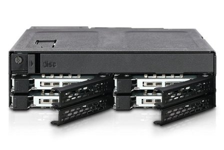 ICY DOCK ToughArmor MB604SPO-B - lagringsdrevhylse