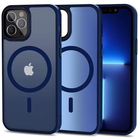 iPhone 16 Pro - MagSafe skal MagMat Stöttåligt Matt Blå Blue