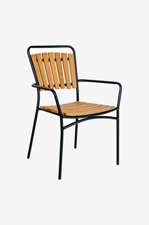 House Nordic - Matstol CLEVELAND Uppsättning om 4 - Brun - Matstolar - Från Homeroom