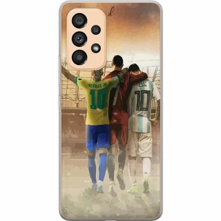 Samsung Galaxy A53 5g Genomskinligt Skal Messi