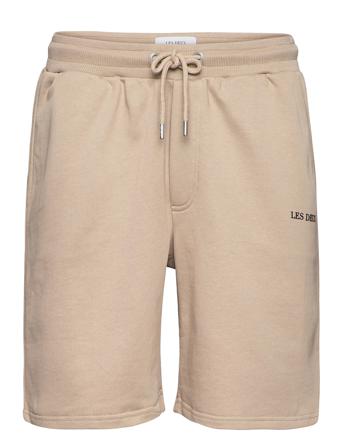 Lens Sweatshorts Shorts Sweat Shorts Beige Les Deux