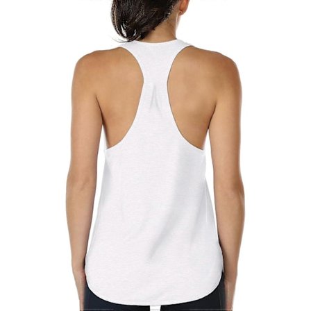 Treningssinglet for kvinner - Atletiske yoga-topper, racerback løpesinglet