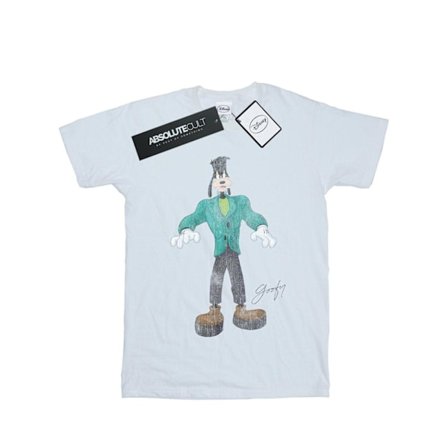 Disney Dam/Damer Frankenstein Goofy Bomull Boyfriend T-Shir