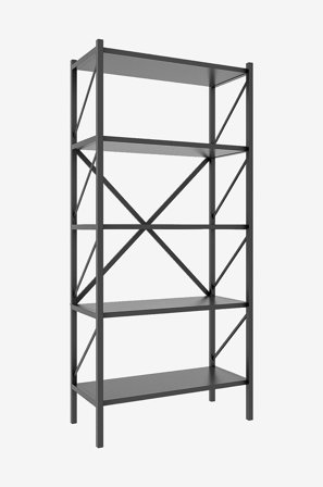 VCM - Hylla Insasi 5-Partment - Grå - Hyllor & förvaring - Från Homeroom