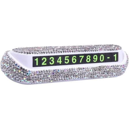 1 stk (Sølv) Bil Dashbord Dekorasjoner Bil Flagg Magnetisk