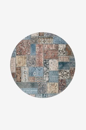 KM Home - Teppe Tarfaya - Flerfarget - Glattvevde tepper - 200 - Fra Homeroom