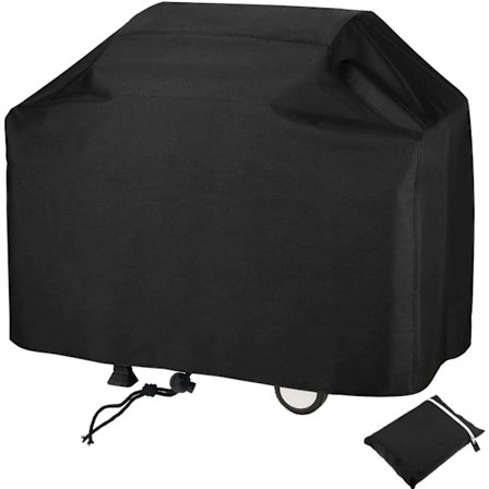 Grillöverdrag, Grillskydd BBQ-överdrag, Grillöverdrag Anti-Vind/Anti-UV/Anti-Vatten/Anti-Fukt/Dammtät 147x61x117cm