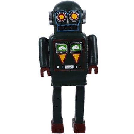 Resin Robot Figur Robot Håndverk Dekor Modell