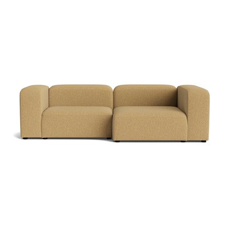Milo chaiselong sofa, højrevendt | 260cm - Puente Gul - 260x130x72 - Sofa, chaiselong