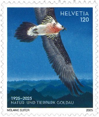Schweiz - Natur- og dyrepark Goldau - Postfrisk frimærke