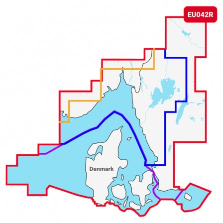 Navionics Nav+ 042R Västkust