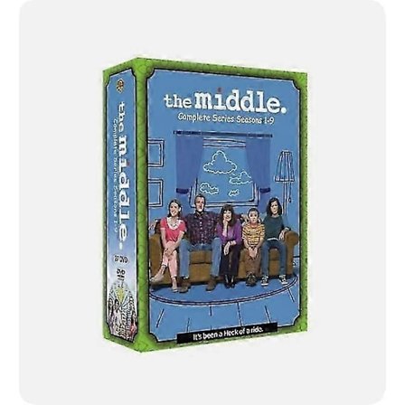 The Middle: Komplett TV-serie Sesong 1-9 27 Disker DVD engelsk versjon
