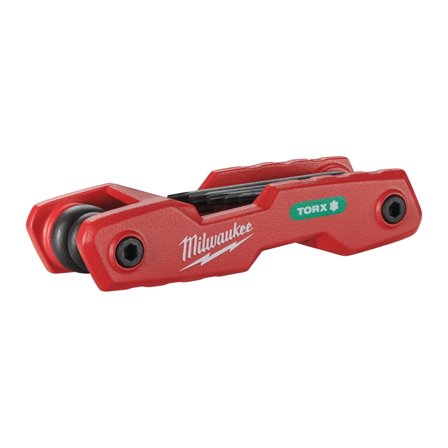 Milwaukee 4932480979 Torx nøkkelsett sammenleggbar, T9-T40, 8 stk, Håndverktøy