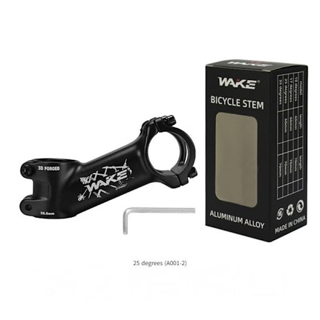 10, 17, 25, 35, 4 astetta 31.8 Pyörän ohjaustanko - 25 astetta (A001-2) - 80mm (sarja)