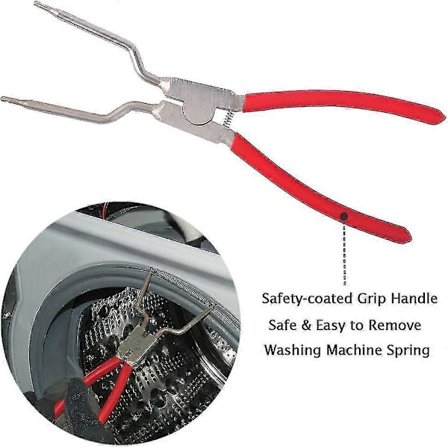 Vaskemaskine Ydre Kar Fjeder Udvidelsesværktøj, Vaskemaskine Fjeder Fjernelsesværktøj Til 4986er0004f/b/g Dør Bælg, Kompatibel Med Lg Og Ken-more 
