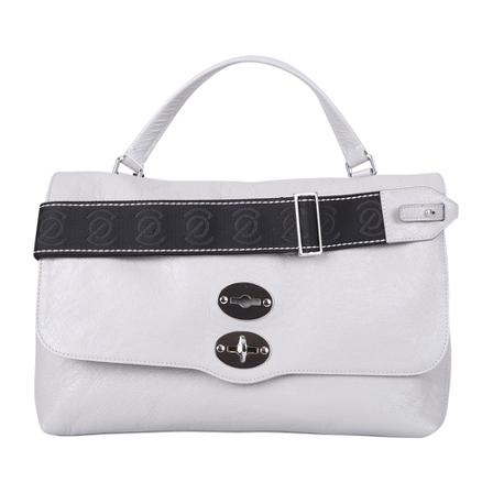 Zanellato, postina bag Grijs, Dames, Maat:ONE Size,leer