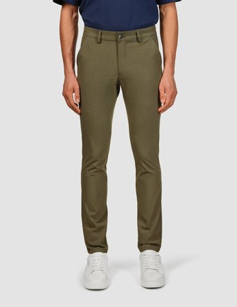 Shaping New Tomorrow - Essential Pants - Remote Green Melange - Slim Fit - Herren - 31/34