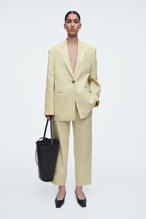 COS Women's Bucket Bag - Leather in Black