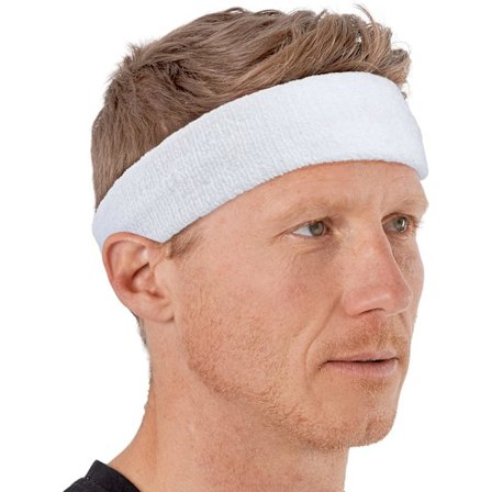 Sweatbands - Sweatbands for Men and Women - Terry Cloth Headband