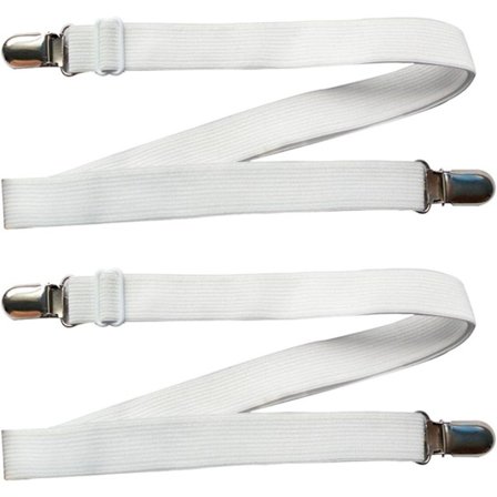 Lagnarklemmer til madras, justerbare lagenholdere elastiske gribere med metalklemmer, multifunktionelle lagnarklemmer til faconlagner og