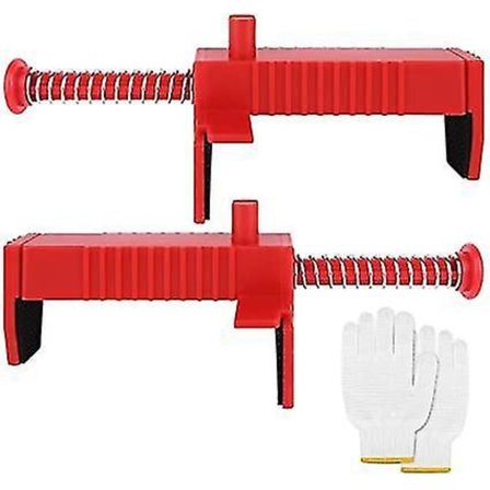 2 st Brick Line Runner Tråd Dragningsverktyg Tegelklämmor Liner