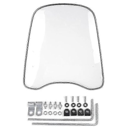 Universal Motorcykel Vindruta Vindskydd Klar Deflektor 2mm Tjock Walkbee