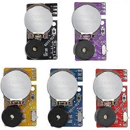 NA/5-pack Gömda Irriterande Pip Ljudkontor Skämtprylar, Liten Skämt Kvittrande Ljudgenerator Inklusive Olika Ljud, Syrsor,y