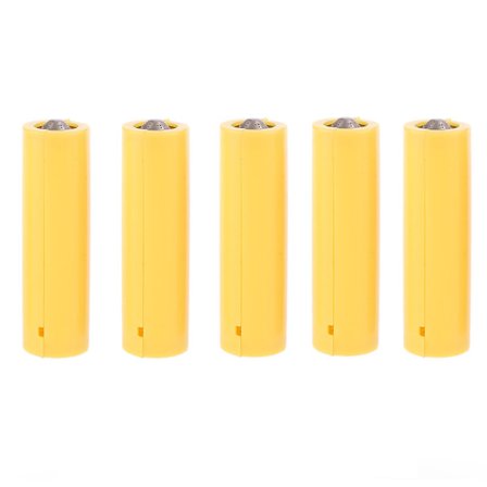 5 stk. LR06 LR06 LR03 Størrelse Dummy Fake Batteri til Skal Placeholder Cylinderleder Dummy Celler til Lithium Batt