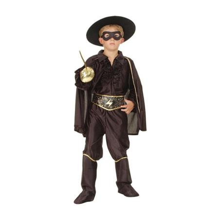 Maskerad Bandit / Maskeraddräkt Barn - Halloween Black 110-116 Cm