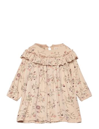 Druss L Dresses & Skirts Dresses Casual Dresses Long-sleeved Casual Dresses Beige MarMar Cph