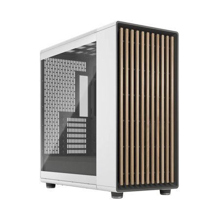Fractal Design North XL - Chalk White TGD - mid tower - E-ATX - Front USB 3.2 Gen 2x2 Type-C (20 Gbps)