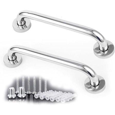 2 stk. badeværelsesgreb, vægmonterede brusebadssikkerhedsstænger, badekar Ha