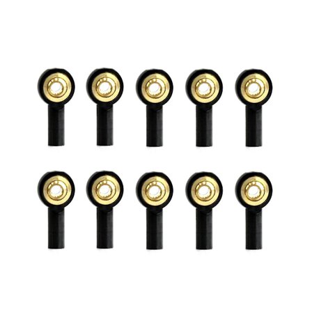 10 stk. Metal M2 Link Tie Rod End Ball Joint Buckle Styrestang Pushrod Tie Rod End Til Rc Bil Båd Upgr