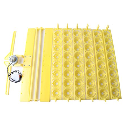 Automatisk æggevender 48 æg ABS Automatisk æggevender til automatisk ægklækker 12V