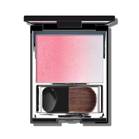 Shimmer Blush, Gradient Kirsebærblomst Pink Pudder, Opbyggelig Perlemorsfinish Blush til Brug fra Dag til Nat og Gaveæsker